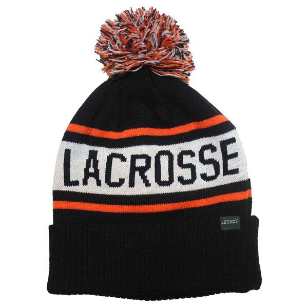 Sports Pom Beanie Lacrosse